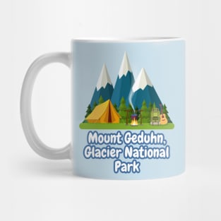 Mount Geduhn, Glacier National Park Mug